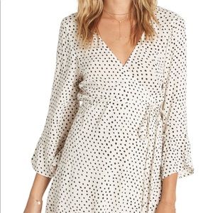 Wrap It Up Print Wrap Dress